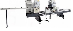 АВ 1030 KABAN (КАБАН) Механический двухголовочный станок для резки алюминия (420 мм диск)