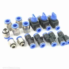 Соединитель угловой с ручным регулятором 6 мм