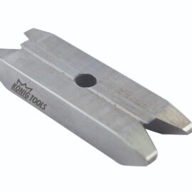 Нож YILMAZ двусторонний с отверстием (10мм)